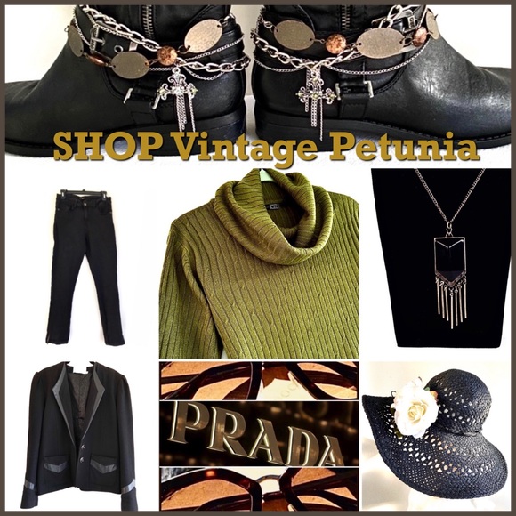 Vintage Studio Cowl Neck Sweater Sage Green size Large - Picture 14 of 14